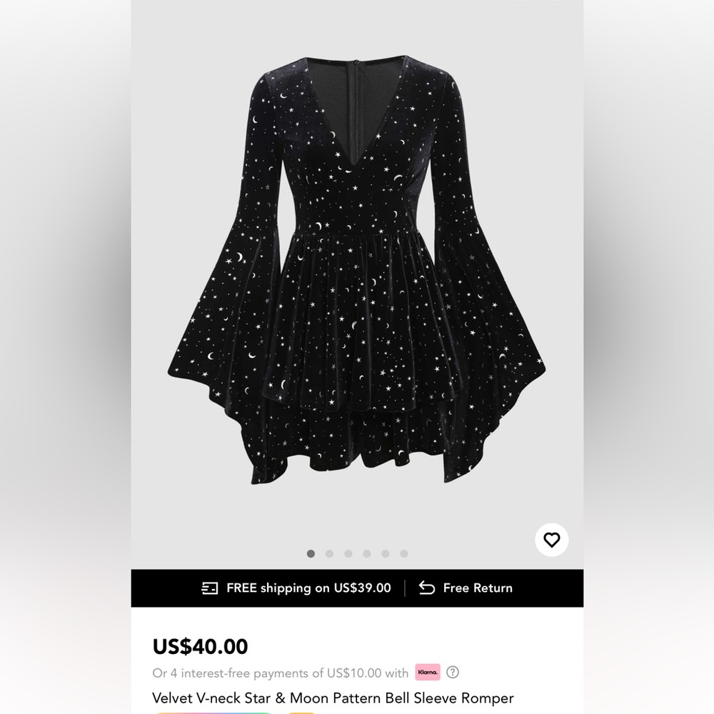 Black romper